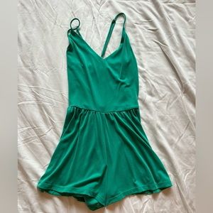 teal romper
